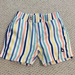 Bluequail 3T swimsuit -Colorful Striped Kids Shorts